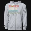 Icon Unisex Lightweight Loopback Terry Full-Zip Hooded Sweatshirt Thumbnail