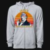 Icon Unisex Lightweight Loopback Terry Full-Zip Hooded Sweatshirt Thumbnail