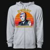 Icon Unisex Lightweight Loopback Terry Full-Zip Hooded Sweatshirt Thumbnail