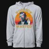 Icon Unisex Lightweight Loopback Terry Full-Zip Hooded Sweatshirt Thumbnail