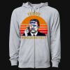 Icon Unisex Lightweight Loopback Terry Full-Zip Hooded Sweatshirt Thumbnail