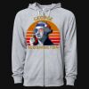 Icon Unisex Lightweight Loopback Terry Full-Zip Hooded Sweatshirt Thumbnail