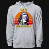 Icon Unisex Lightweight Loopback Terry Full-Zip Hooded Sweatshirt Thumbnail