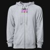 Icon Unisex Lightweight Loopback Terry Full-Zip Hooded Sweatshirt Thumbnail