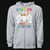 Icon Unisex Lightweight Loopback Terry Full-Zip Hooded Sweatshirt Thumbnail
