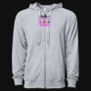 Icon Unisex Lightweight Loopback Terry Full-Zip Hooded Sweatshirt Thumbnail