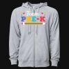 Icon Unisex Lightweight Loopback Terry Full-Zip Hooded Sweatshirt Thumbnail