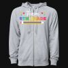 Icon Unisex Lightweight Loopback Terry Full-Zip Hooded Sweatshirt Thumbnail