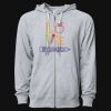 Icon Unisex Lightweight Loopback Terry Full-Zip Hooded Sweatshirt Thumbnail