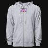 Icon Unisex Lightweight Loopback Terry Full-Zip Hooded Sweatshirt Thumbnail