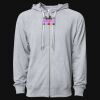 Icon Unisex Lightweight Loopback Terry Full-Zip Hooded Sweatshirt Thumbnail
