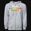 Icon Unisex Lightweight Loopback Terry Full-Zip Hooded Sweatshirt Thumbnail