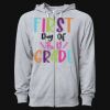 Icon Unisex Lightweight Loopback Terry Full-Zip Hooded Sweatshirt Thumbnail