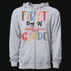 Icon Unisex Lightweight Loopback Terry Full-Zip Hooded Sweatshirt Thumbnail
