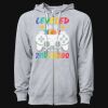 Icon Unisex Lightweight Loopback Terry Full-Zip Hooded Sweatshirt Thumbnail