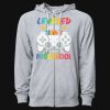Icon Unisex Lightweight Loopback Terry Full-Zip Hooded Sweatshirt Thumbnail