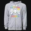 Icon Unisex Lightweight Loopback Terry Full-Zip Hooded Sweatshirt Thumbnail