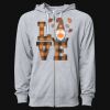 Icon Unisex Lightweight Loopback Terry Full-Zip Hooded Sweatshirt Thumbnail