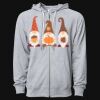 Icon Unisex Lightweight Loopback Terry Full-Zip Hooded Sweatshirt Thumbnail