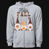 Icon Unisex Lightweight Loopback Terry Full-Zip Hooded Sweatshirt Thumbnail