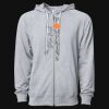 Icon Unisex Lightweight Loopback Terry Full-Zip Hooded Sweatshirt Thumbnail