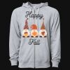 Icon Unisex Lightweight Loopback Terry Full-Zip Hooded Sweatshirt Thumbnail