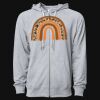 Icon Unisex Lightweight Loopback Terry Full-Zip Hooded Sweatshirt Thumbnail