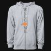 Icon Unisex Lightweight Loopback Terry Full-Zip Hooded Sweatshirt Thumbnail