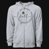 Icon Unisex Lightweight Loopback Terry Full-Zip Hooded Sweatshirt Thumbnail