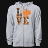 Icon Unisex Lightweight Loopback Terry Full-Zip Hooded Sweatshirt Thumbnail