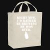 Ideal Twill Grocery Tote Thumbnail
