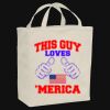 Ideal Twill Grocery Tote Thumbnail