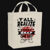 Ideal Twill Grocery Tote Thumbnail