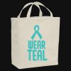 Ideal Twill Grocery Tote Thumbnail