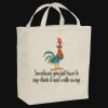 Ideal Twill Grocery Tote Thumbnail