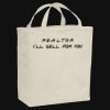 Ideal Twill Grocery Tote Thumbnail