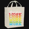 Ideal Twill Grocery Tote Thumbnail