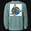 Unisex Midweight Pigment-Dyed Crewneck Sweatshirt Thumbnail