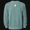 Unisex Midweight Pigment-Dyed Crewneck Sweatshirt Thumbnail