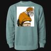 Unisex Midweight Pigment-Dyed Crewneck Sweatshirt Thumbnail
