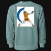 Unisex Midweight Pigment-Dyed Crewneck Sweatshirt Thumbnail