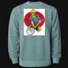Unisex Midweight Pigment-Dyed Crewneck Sweatshirt Thumbnail