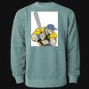 Unisex Midweight Pigment-Dyed Crewneck Sweatshirt Thumbnail