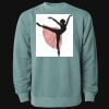 Unisex Midweight Pigment-Dyed Crewneck Sweatshirt Thumbnail