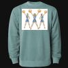 Unisex Midweight Pigment-Dyed Crewneck Sweatshirt Thumbnail