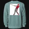 Unisex Midweight Pigment-Dyed Crewneck Sweatshirt Thumbnail