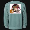 Unisex Midweight Pigment-Dyed Crewneck Sweatshirt Thumbnail