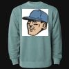 Unisex Midweight Pigment-Dyed Crewneck Sweatshirt Thumbnail