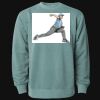Unisex Midweight Pigment-Dyed Crewneck Sweatshirt Thumbnail