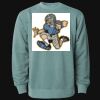 Unisex Midweight Pigment-Dyed Crewneck Sweatshirt Thumbnail